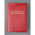 ŚREDNIA BIBLIA twarda oprawa nieusztywniana bez zamka (napis złocony) czerwona ANG bib